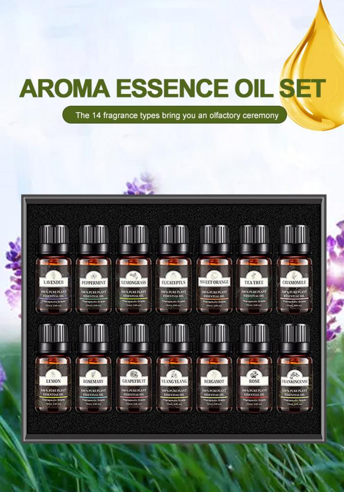 Single Essential Oil Set 10ml Single Essential Oil Plant Aroma Tea Tree Single Essential Oil Set 10ml Single Essential Oil Plant Aroma Tea Tree